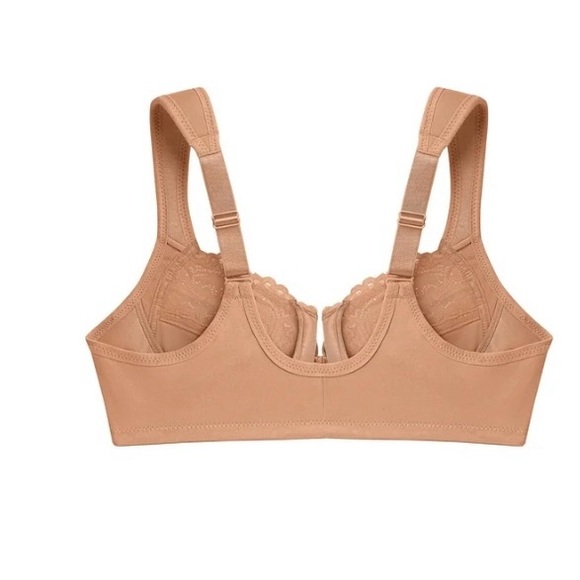 NWOT Glamorise Women's Wonderwire Front-closure Bra Underwire #1245, 36F - Picture 6 of 14